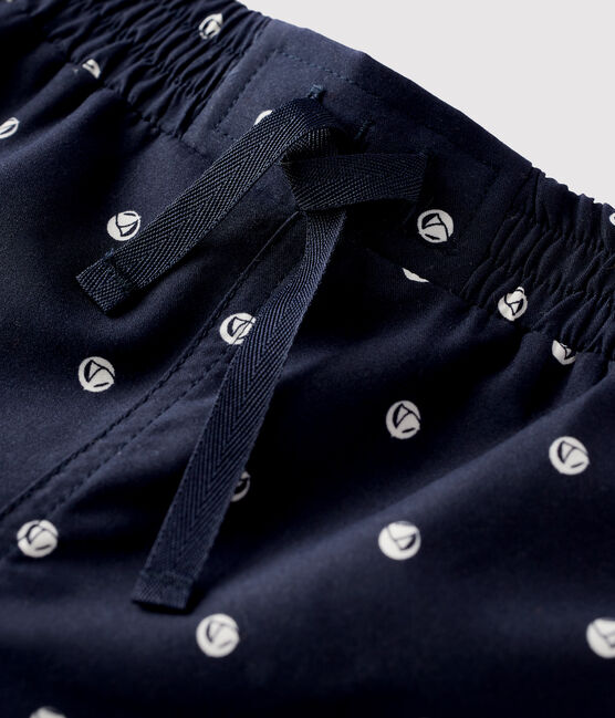  Badeshorts aus recyceltem Material für Jungen  blau SMOKING/weiss MARSHMALLOW