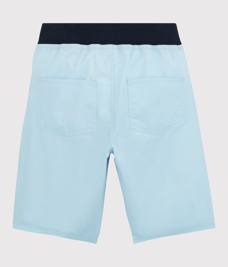 Bermudas aus Baumwoll-Serge f&uuml;r Jungen blau
