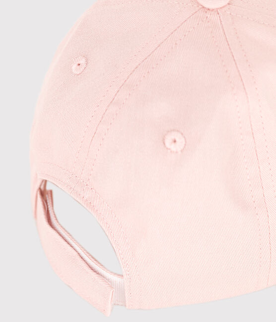 Schirmmütze aus rosa Denim Kinder rosa SALINE