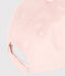 Schirmmütze aus rosa Denim Kinder rosa SALINE