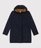 Damenparka mit Sherpafutter. blau SMOKING