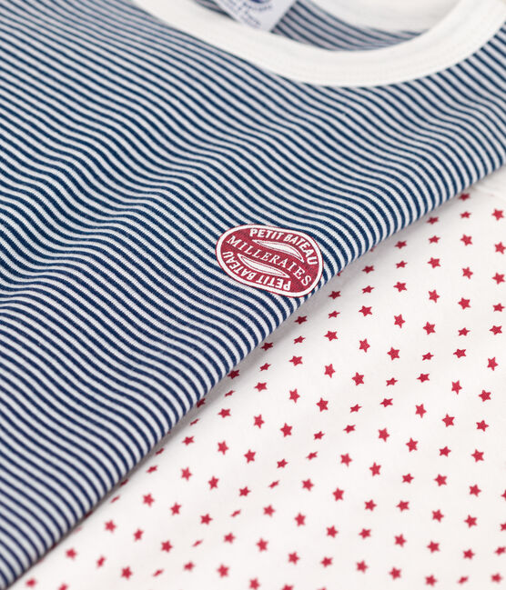 2er-Set Kinderpyjamas aus Baumwolle mit Sternenmotiv für Jungen variante 1