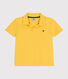 Kurzärmeliges Jungen-Poloshirt aus Baumwolle