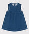 Babykleid aus umweltverträglichem Denim blau BLEU DELAVE