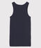 Tanktop aus Baumwolle für Damen blau SMOKING