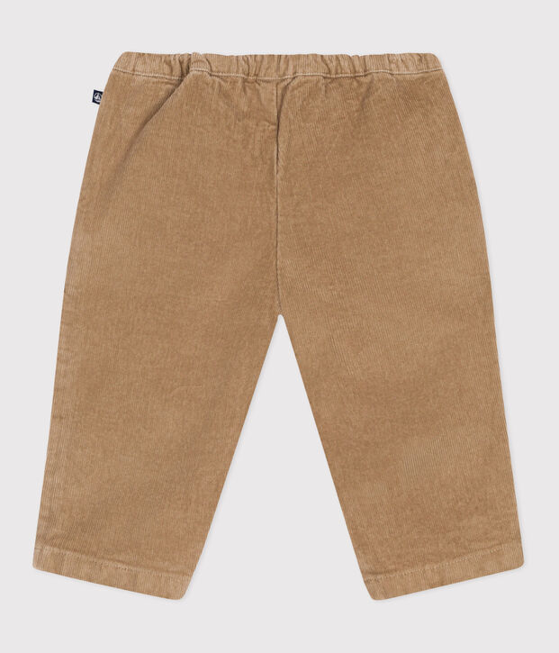 Baby-Hose aus einfarbigem Fein-Cord beige