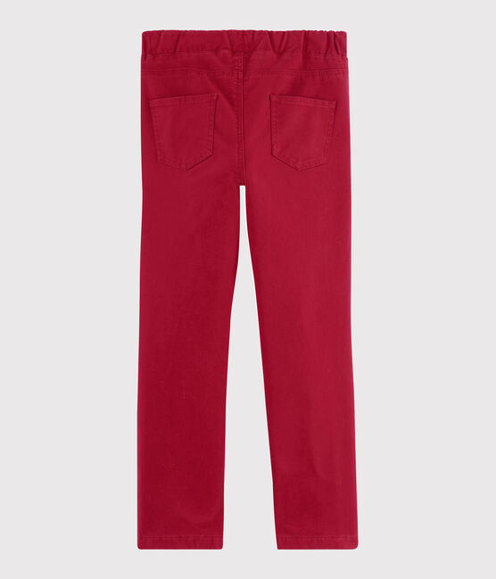 Warme Kinderhose für Jungen rot TERKUIT