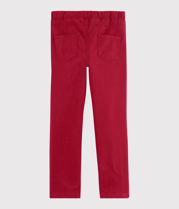 Warme Kinderhose f&uuml;r Jungen rot