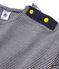 Langärmeliges Kinder-T-Shirt Mädchen blau SMOKING/weiss MARSHMALLOW