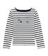 Mädchen Streifenshirt aus Jersey