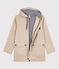 Ikonische Regenjacke Damen/Herren beige SANDER