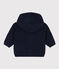 Baby-Sweatshirt aus Fleece blau SMOKING