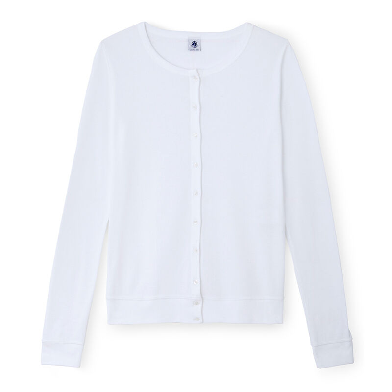 Damen-Cardigan weiss