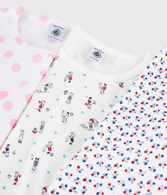 2er-Set Kinderpyjamas aus Baumwolle für Mädchen variante 1