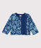Bedruckter Baby-Cardigan aus gestepptem Doppeljersey CREPUSCULE/ ROVER