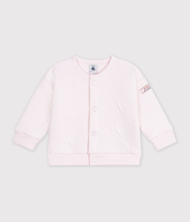Baby-Cardigan aus festem Baumwollstoff mit Sternmotiv BARELY