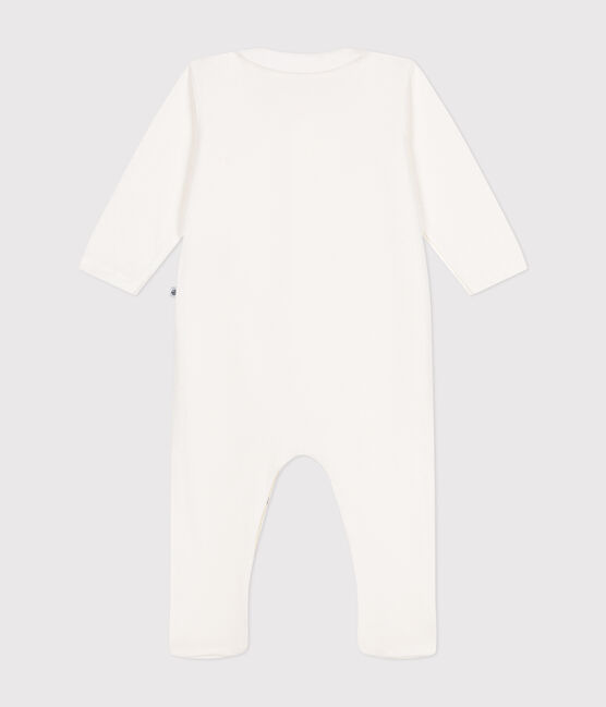 Strampler aus Doppeljersey weiss MARSHMALLOW