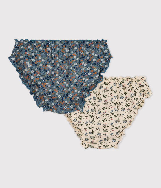 2er-Set Froufrou-Slips aus Baumwolle für Damen variante 1