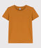 T-Shirt LE DROIT aus Baumwolle mit Rundhalsausschnitt braun TOAST