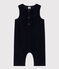 Ärmelloser Baby-Overall aus Cord blau SMOKING