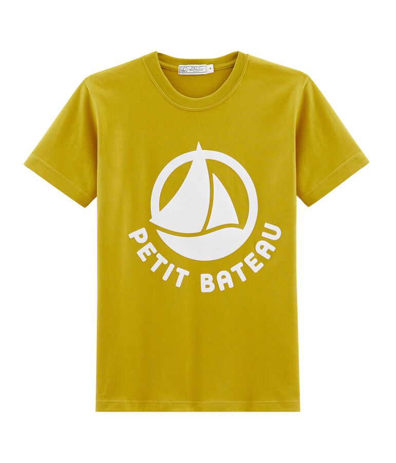 T-Shirt mit Logo Damen gr&uuml;n