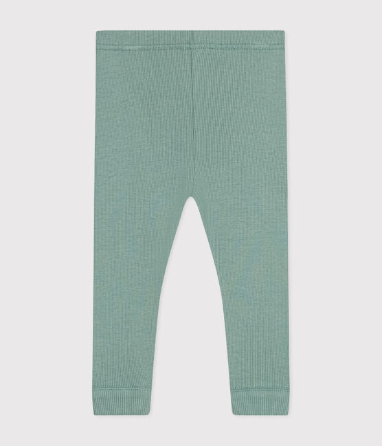 Baby-Leggings aus Baumwolle grün PAUL