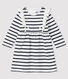 Langärmeliges Baby-Kleid für Mädchen