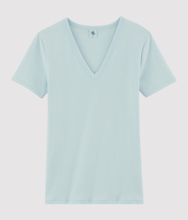 Ikonisches Damen-T-Shirt blau