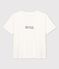 T-Shirt Tajinebanane × Petit Bateau weiss MARSHMALLOW