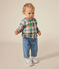 Baby-Bluse aus Musselin-Stoff weiss AVALANCHE/ MULTICO