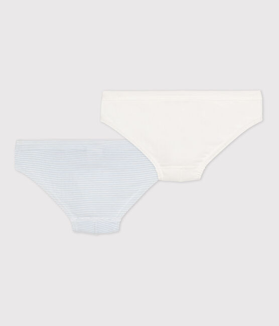 2er-Set Slips aus Baumwolle mit Ringelstreifen für Jungen variante 1