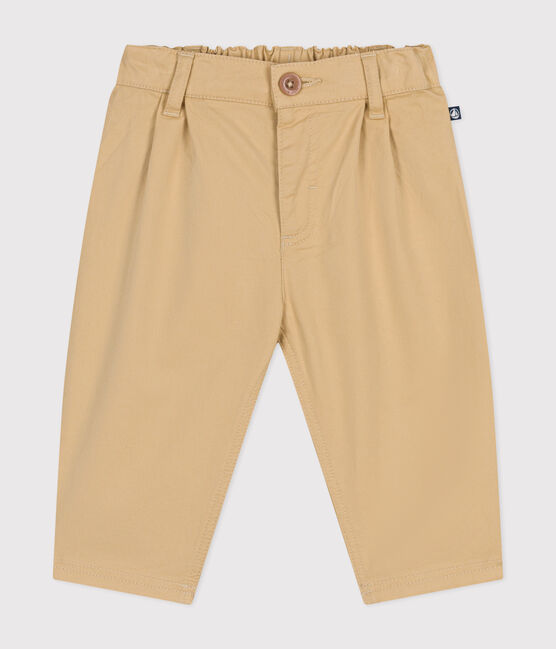 Baby-Hose aus Serge beige FACILE