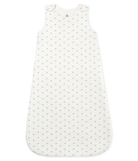 Gemusterter babyschlafsack unisex weiss MARSHMALLOW/weiss MULTICO