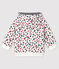 Baby-Kapuzensweatshirt für Jungen weiss MARSHMALLOW/weiss MULTICO