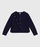 Damen-Cardigan aus einfarbiger Baumwolle SOIR