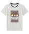 Unisex-kurzarmshirt weiss MARSHMALLOW