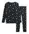 Sehr eng anliegender Rippstrick-Pyjama für kleine Jungen grau CAPECOD/grau ARGENT