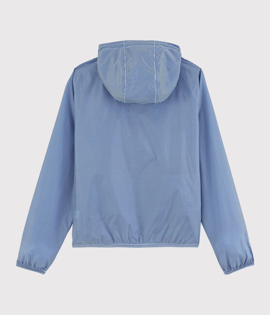 Windjacke mit Streifen blau SURF/weiss MARSHMALLOW