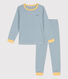 Kinderpyjama aus Baumwolle mit Ringelstreifen