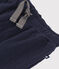 Kinderhose aus gestepptem Doppeljersey für Jungen blau SMOKING