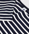 Streifenshirt aus Baumwolle für Damen blau SMOKING/weiss MARSHMALLOW