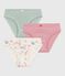 Set Kinder-Slips aus Baumwolle mit Blumenmuster variante 1