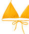 Einfarbiger Damen Bikini orange FUSION
