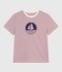 Kurzärmeliges Damen T-Shirt "Le Droit" mit geradem Schnitt aus Baumwolle
