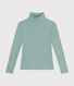 Damen-T-Shirt "L'Iconique" mit Rollkragen im 2x2-Rippstrick