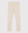 Kinder-Leggings aus Baumwolle für Mädchen beige MONTELIMAR CHINE