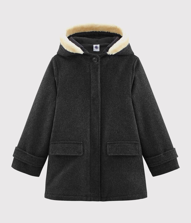 Kindermantel M&auml;dchen grau