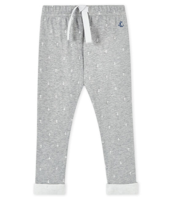 Baby Jungen Hose grau SUBWAY/weiss MARSHMALLOW
