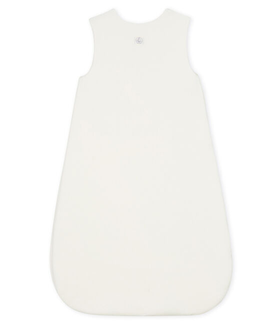 Babyschlafsack aus Velours weiss MARSHMALLOW