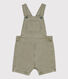 Kurze Baby-Latzhose aus Denim
